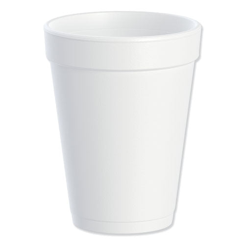Foam Drink Cups, 14 Oz, White, 1,000-carton
