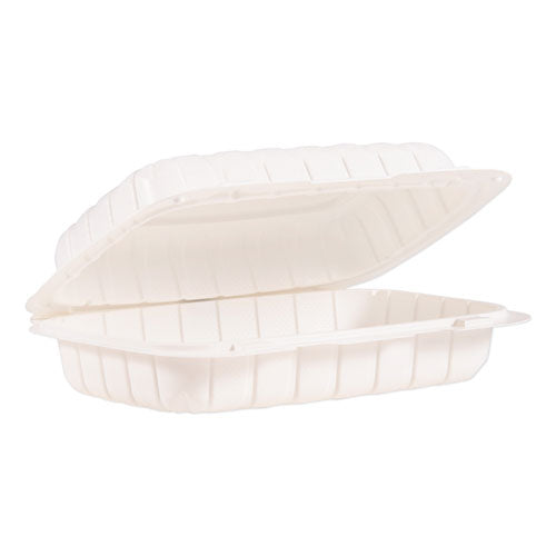 Hinged Lid Containers, Hoagie Container, 6.5 X 9 X 2.8, White, 200-carton