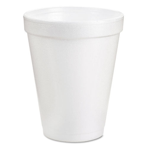 Foam Drink Cups, 6 Oz, White, 25-bag, 40 Bags-carton