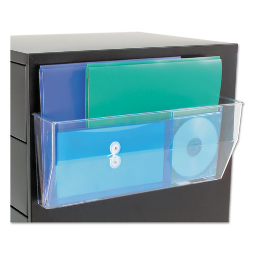Magnetic Docupocket Wall File, Legal, 15 X 3 X 6 3-8, Clear