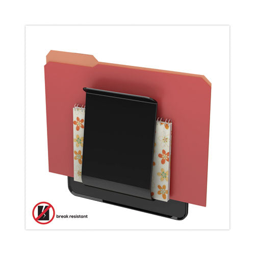 Stand Tall Wall File, Legal-letter-oversized Size, 9.25" X 10.63", Black