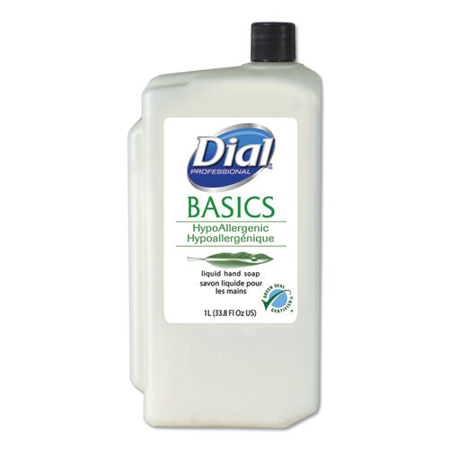 Basics Liquid Hand Soap Refill For 1 L Liquid Dispenser, Fresh Floral, 1 L, 8-carton