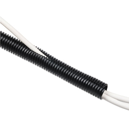 Cable Tidy Tube, 1" Diameter X 43" Long, Black