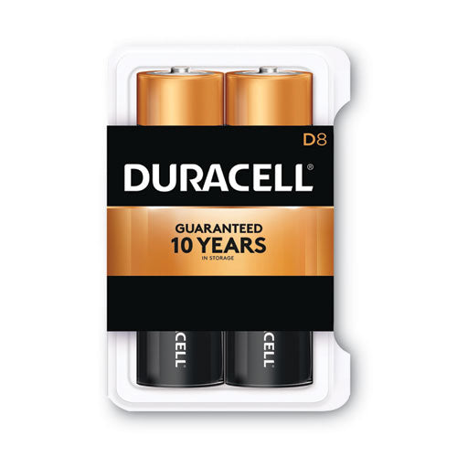 Coppertop Alkaline D Batteries, 8-pack