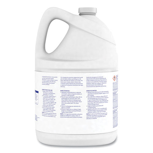 Carpet Extraction Rinse, Floral Scent, 1 Gal Bottle, 4-carton