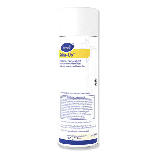 Shine-uptm-mc Multi-surface Foaming Polish, Lemon Scent, 15 Oz Aerosol Spray, 12-carton