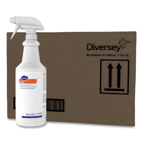 Foaming Acid Restroom Cleaner, Fresh Scent, 32 Oz Spray Bottle, 12-carton