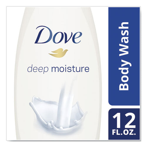 Dove Body Wash Deep Moisture, 12 Oz Bottle, 6-carton