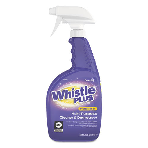 Whistle Plus Multi-purpose Cleaner And Degreaser, Citrus, 32 Oz Spray Bottle, 8-carton