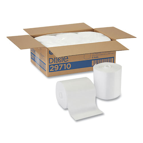 Foodservice Surface System Quat-compatible Disposable Wipe Refill, 1-ply, 8.1 X 12, White, 135 Sheets-roll, 6 Rolls-carton