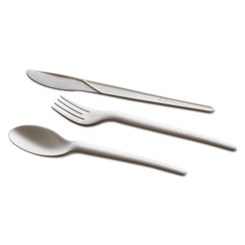 Plant Starch Fork - 7", 50-pack