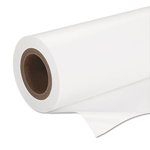 Premium Semigloss Photo Paper Roll, 7 Mil, 16.5" X 100 Ft, Semi-gloss White