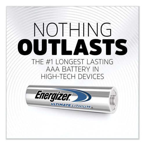 Ultimate Lithium Aaa Batteries, 1.5 V, 4-pack