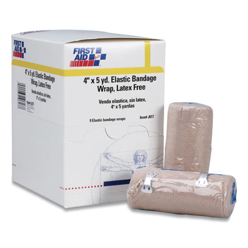 Reusable Elastic Bandage Wrap, 4" X 15 Ft, 9-box