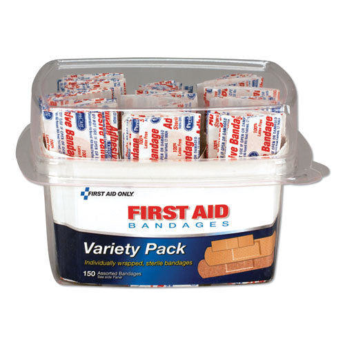 First Aid Bandages, Assorted, 150 Pieces-kit