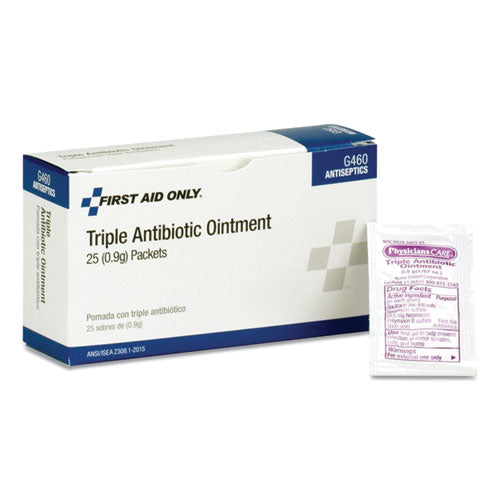 Triple Antibiotic Ointment, 0.03 Oz Packet, 25-box