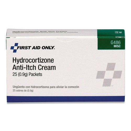Hydrocortisone Anti-itch Cream, 0.03 Oz Packets, 25-box