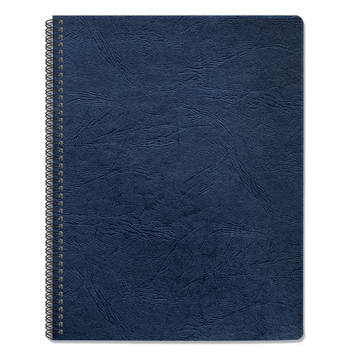 Classic Grain Texture Binding System Covers, 11-1-4 X 8-3-4, Navy, 200-pack