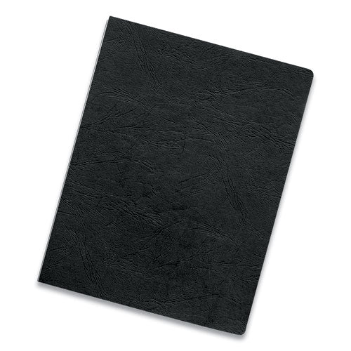 Executive Leather-like Presentation Cover, Black, 11 X 8.5, Unpunched, 200-pack