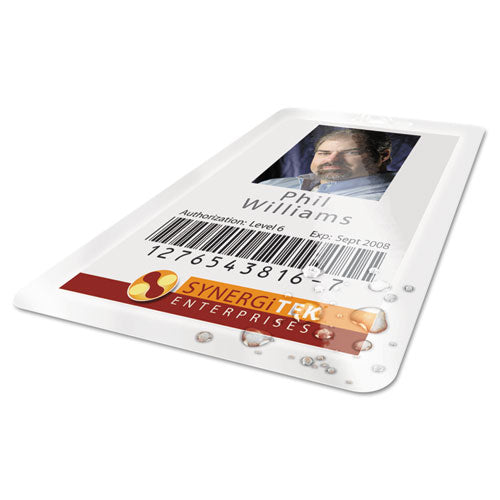 Ultraclear Thermal Laminating Pouches, 7 Mil, 2.56" X 3.75", Gloss Clear, 100-box