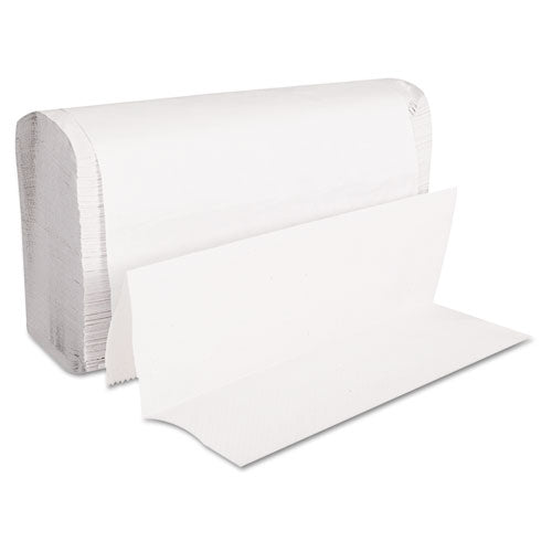 Folded Paper Towels, Multifold, 9 X 9 9-20, White, 250 Towels-pack, 16 Packs-ct