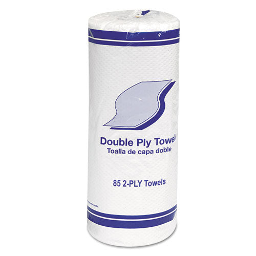 Kitchen Roll Towels, 2-ply, 11", White, 85-roll, 30 Rolls-carton
