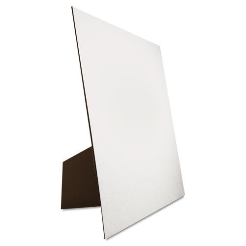 Easel Backed Board, 22x28, White, 1-each