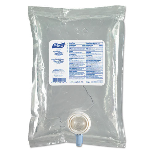 Nxt Refill Advanced Gel Hand Sanitizer, 1,000 Ml, Unscented, 8-carton