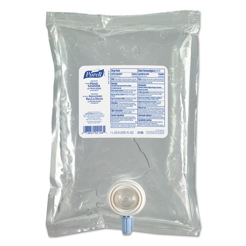 Nxt Refill Advanced Gel Hand Sanitizer, 1,000 Ml, Unscented, 8-carton