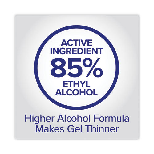 Prime Defense Advanced 85% Alcohol Gel Hand Sanitizer, 12 Oz Pump Bottle, Clean Scent