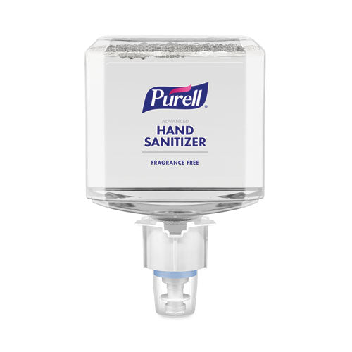 Healthcare Advanced Foam Hand Sanitizer, 1,200 Ml, Fragrance-free, For Es4 Dispensers, 2-carton