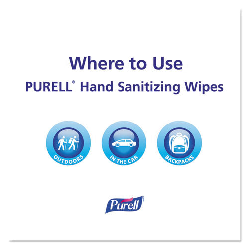 Sanitizing Hand Wipes, 5 X 7, 100-box