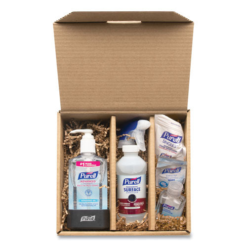 Employee Care Kit, Hand And Surface Sanitizers, 6-carton