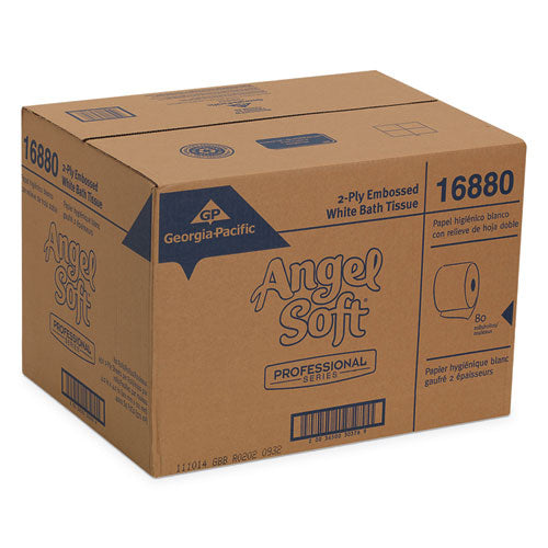 Angel Soft Ps Premium Bathroom Tissue, Septic Safe, 2-ply, White, 450 Sheets-roll, 80 Rolls-carton
