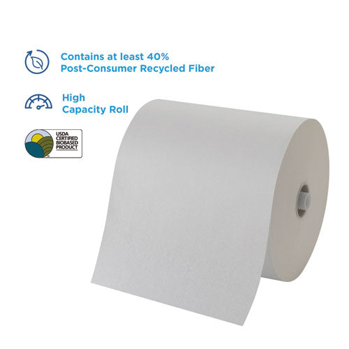 Pacific Blue Ultra Paper Towels, White, 7.87 X 1150 Ft, 6 Roll-carton