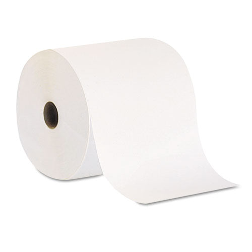 Pacific Blue Basic Nonperf Paper Towel Rolls, 7.88" X 800 Ft, White, 6 Rolls-carton