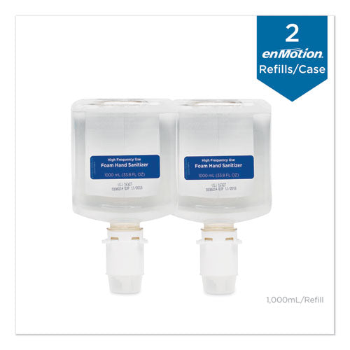 Gp Enmotion High-frequency-use Foam Sanitizer Dispenser Refill, Fragrance-free, 1,000 Ml, 2-carton