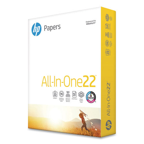 All-in-one22 Paper, 96 Bright, 22 Lb Bond Weight, 8.5 X 11, White, 500-ream