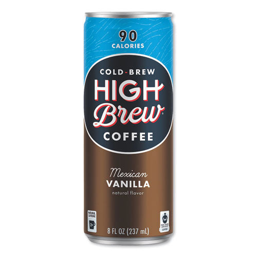 Cold Brew Coffee + Protein, Mexican Vanilla, 8 Oz Can, 12-pack