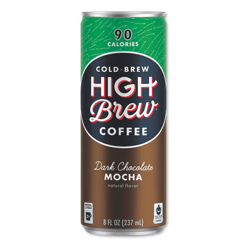 Cold Brew Coffee + Protein, Dark Chocolate Mocha, 8 Oz Can, 12-pack