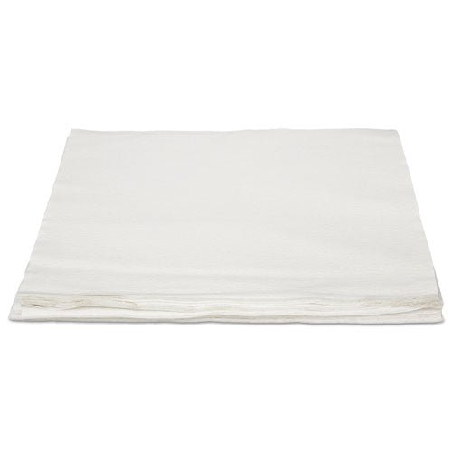 Taskbrand Topline Linen Replacement Napkins, White, 16 X 16, 1000-carton