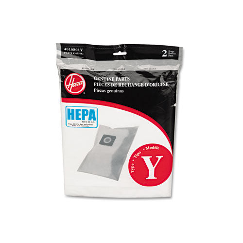 Hepa Y Vacuum Replacement Filter-filtration Bag, 2-pack