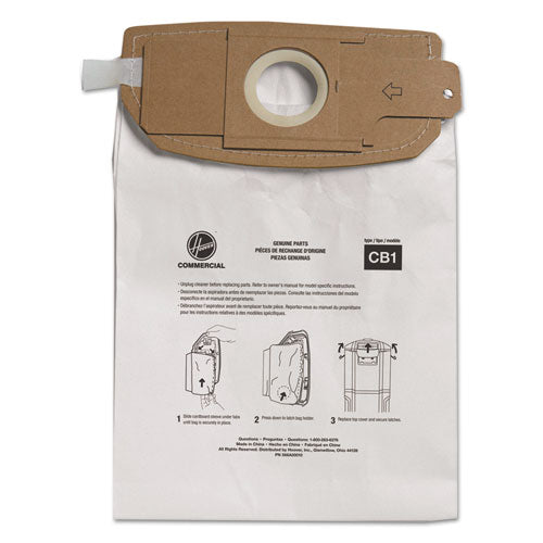 Disposable Vacuum Bags, Standard B, 10-carton