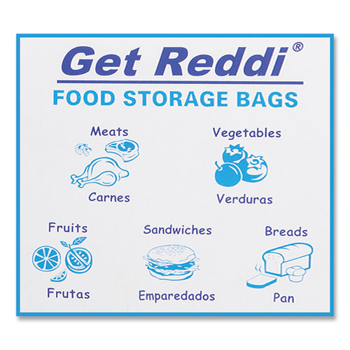 Food Bags, 8 Qt, 0.85 Mil, 8" X 18", Clear, 1,000-carton