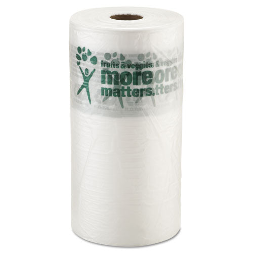 Produce Bags, 9 Microns, 10" X 15", Clear, 1400-roll, 4 Rolls-carton