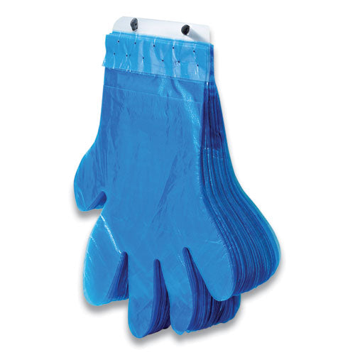 Reddi-to-go Poly Gloves On Wicket, One Size, Clear, 8,000-carton