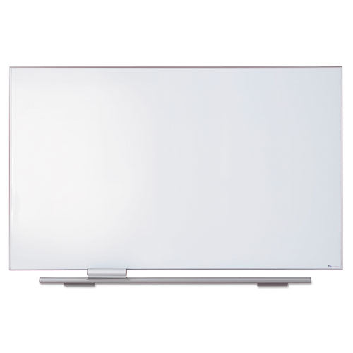 Polarity Magnetic Porcelain Dry Erase White Board, 72 X 44, Aluminum Frame