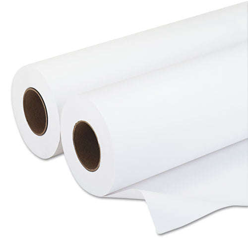 Amerigo Wide-format Paper, 3" Core, 20 Lb Bond Weight, 24" X 500 Ft, Smooth White, 2-pack