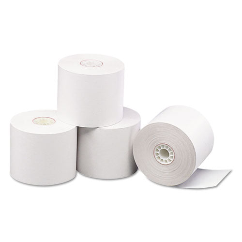 Direct Thermal Printing Paper Rolls, 0.45" Core, 2.31" X 209 Ft, White, 24-carton