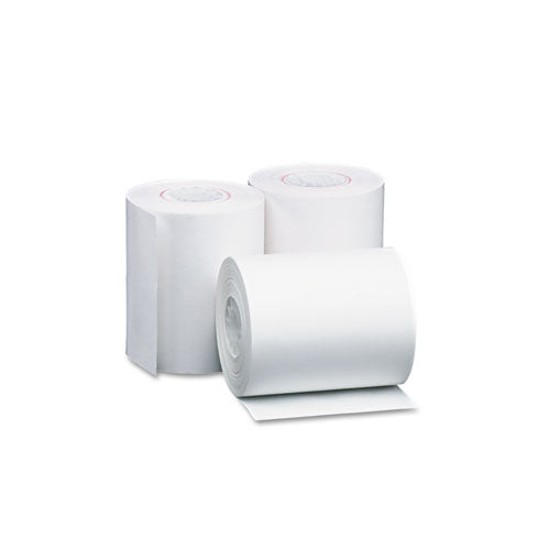 Direct Thermal Printing Thermal Paper Rolls, 4.38" X 127 Ft, White, 50-carton